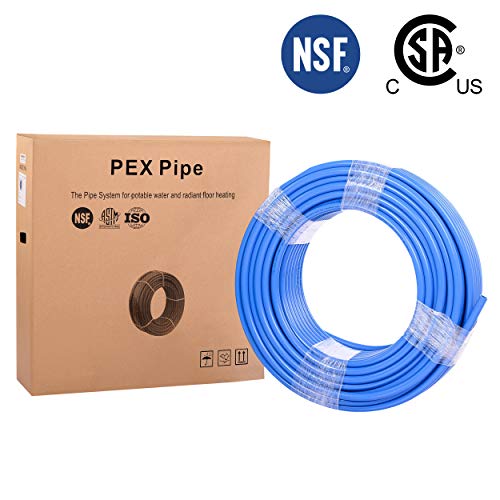 EFIELD Pex Pipe/Tubing (NSF Certified) 200 Ft Length For Potable Water-Plumbing Application with A Pipe Cutter